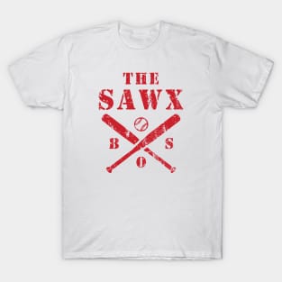 The sawx Boston red Sox baseball team T-Shirt